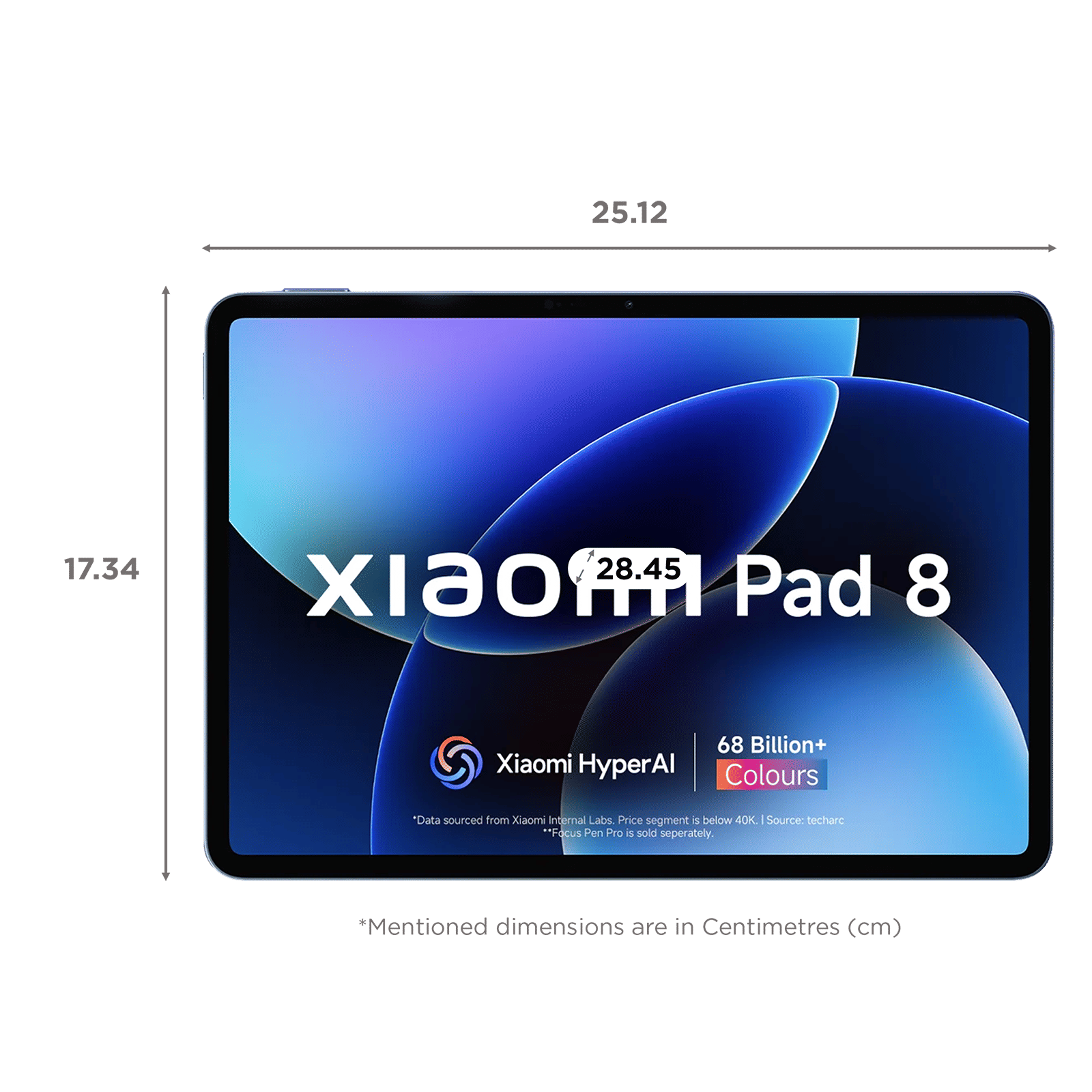 Buy Xiaomi Pad 8 Wi-Fi Android Tablet (11.2 Inch, 12GB RAM, 256GB